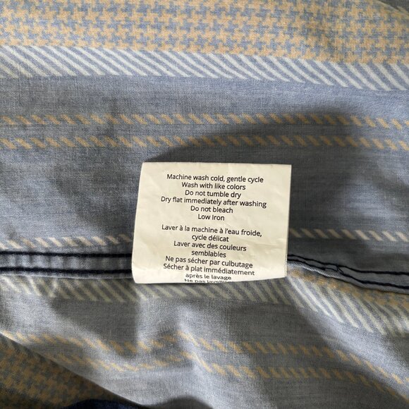 Poplin & Co. Nautical Stripe Peached-Cotton Shirt - Picture 8 of 8